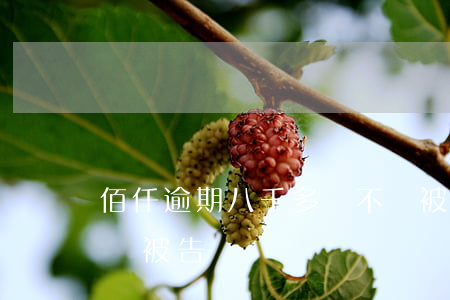 佰仟逾期八千多會不會被起訴(佰仟金融逾期會被告嗎)