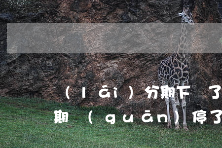 來(lái)分期下線了嗎?（來(lái)分期關(guān)停了嗎）