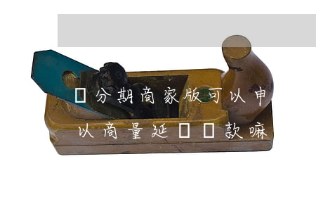 來分期商家版可以申請延期還款-來分期可以商量延遲還款嘛