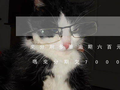 來分期多筆逾期六百元會(huì)起訴我嗎 來分期欠7000多逾期會(huì)被起訴嗎