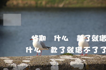 來分期為什么還款了就借不了了-來分期為什么還款了就借不了了呢