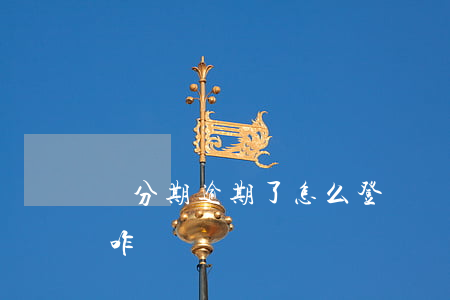 來分期逾期了怎么登錄(來分期逾期上征信了咋辦)