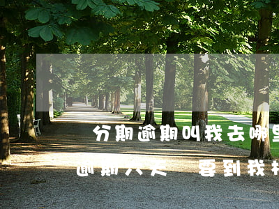 來分期逾期叫我去哪里村委拿傳票-來分期逾期六天說要到我村委會開