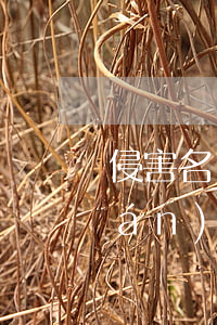侵害名譽權(quán)(侵害名譽權(quán))
