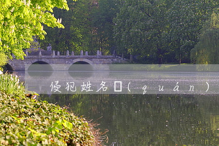 侵犯姓名權(quán)違反什么法律