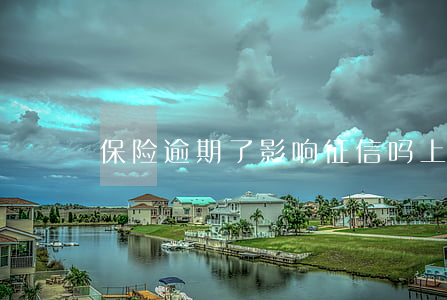 保险逾期了影响征信吗上海