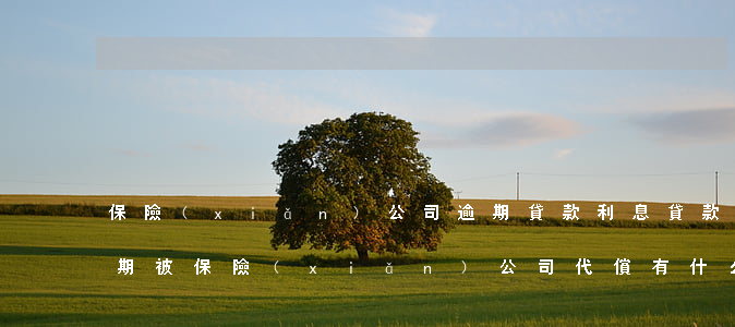 保險(xiǎn)公司逾期貸款利息(貸款逾期被保險(xiǎn)公司代償有什么后果)