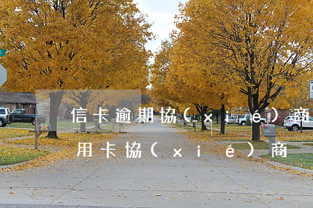 信卡逾期協(xié)商還款(逾期很久的信用卡協(xié)商)
