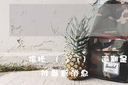 信托計(jì)劃逾期是什么意思(信托逾期兌付最新消息)