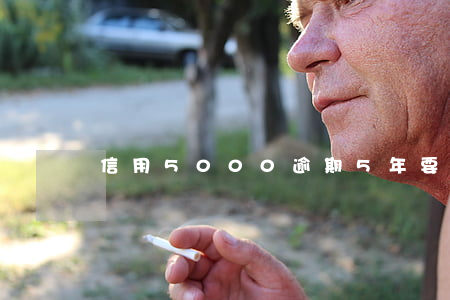 信用5000逾期5年要還多少錢