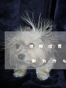 信用优秀从未逾期有额度借不了钱-没有逾期为什么信用评分不足