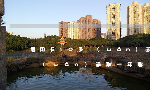 信用卡10多萬(wàn)逾期(信用卡10萬(wàn)逾期一年要還多少)