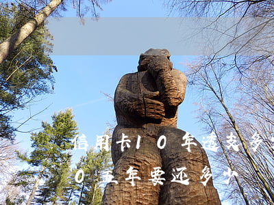 信用卡10年透支多少钱(信用卡透支1000五年要还多少)