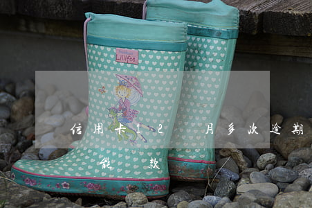 信用卡12個月多次逾期(信用卡逾期12次還能貸款嗎)