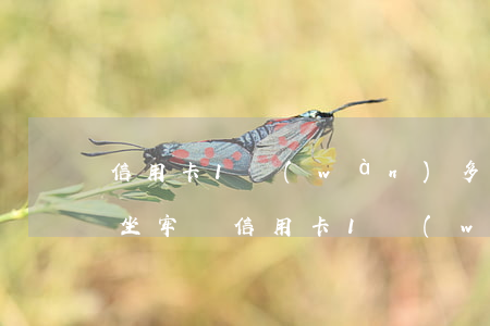 信用卡1萬(wàn)多逾期會(huì)坐牢嗎(信用卡1萬(wàn)逾期多久會(huì)被起訴)