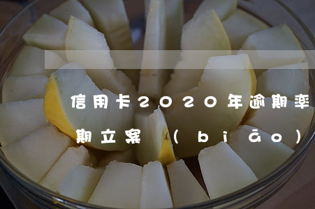 信用卡2020年逾期率(2020信用卡逾期立案標(biāo)準(zhǔn))