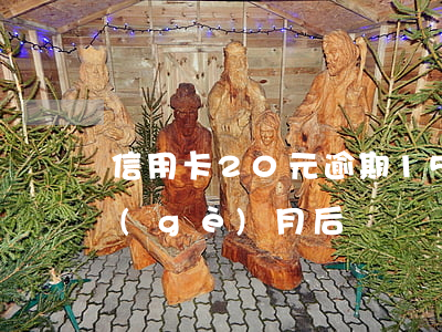 信用卡20元逾期15天（信用卡逾期25個(gè)月后）