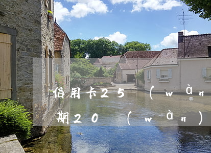 信用卡25萬(wàn)逾期2年(信用卡逾期20萬(wàn))