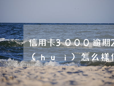 信用卡3000逾期2年沒(méi)還會(huì)怎么樣（信用卡逾期還剩300多沒(méi)還）