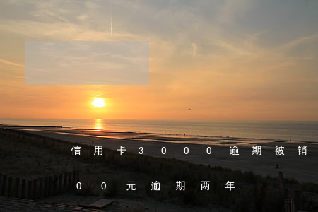 信用卡3000逾期被销卡兴业 信用卡3000元逾期两年