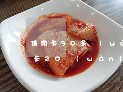 信用卡30多萬(wàn)全部逾期 欠信用卡20萬(wàn)逾期3年