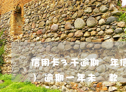 信用卡3千逾期兩年（信用卡兩三萬(wàn)逾期一年未還款）