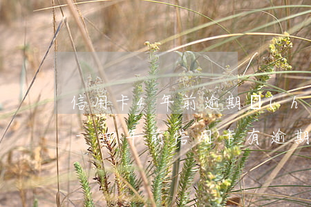 信用卡4年前逾期會(huì)影響房貸嗎-四年前信用卡有逾期,今年準(zhǔn)備買房,貸款有影響嗎?