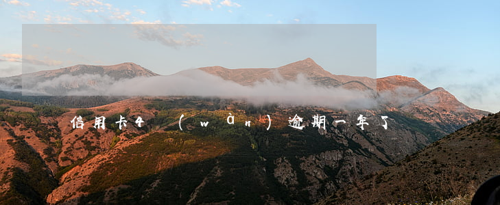 信用卡4萬(wàn)逾期一年了