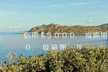 信用卡5000額度逾期嚴重 信用卡5000額度逾期兩年