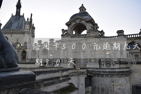 信用卡500元逾期九天(信用卡五千塊錢逾期90天)