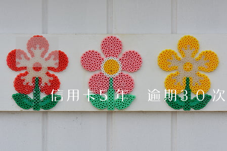 信用卡5年內逾期30次(信用卡逾期五次)