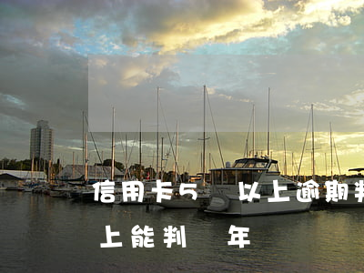 信用卡5萬以上逾期判刑(信用卡欠款五萬以上能判幾年)