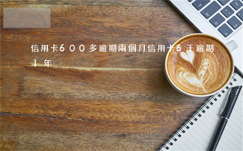 信用卡600多逾期兩個月(信用卡6千逾期1年)