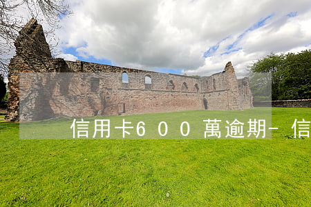 信用卡600萬逾期-信用卡6000逾期