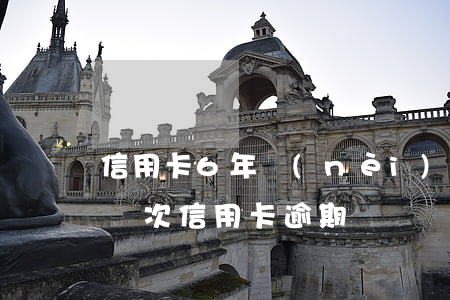 信用卡6年內(nèi)逾期過三次(兩年十幾次信用卡逾期)