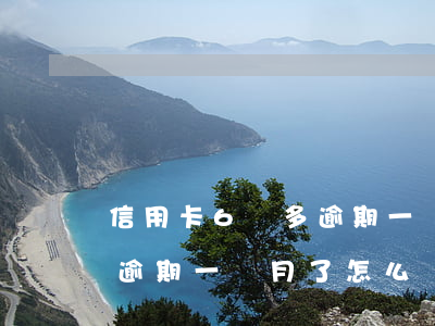 信用卡6萬多逾期一個月了-信用卡6萬多逾期一個月了怎么辦