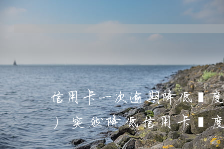 信用卡一次逾期降低額度嗎(銀行會(huì)突然降低信用卡額度嗎)