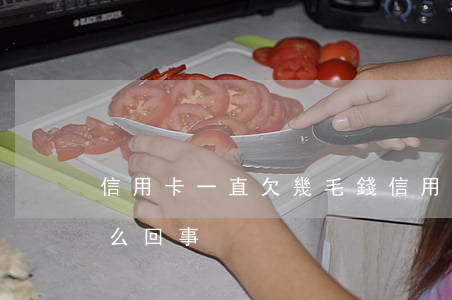 信用卡一直欠幾毛錢(信用卡一直欠幾毛錢怎么回事)