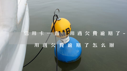 信用卡一直沒用過欠費逾期了-信用卡一直沒用過欠費逾期了怎么辦