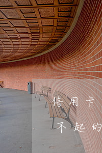 信用卡一直還不上后果是什么樣子(信用卡還不起的后果)