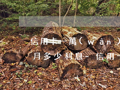 信用卡一萬(wàn)塊逾期一個(gè)月多少利息-信用卡一萬(wàn)塊逾期一個(gè)月利息是多少