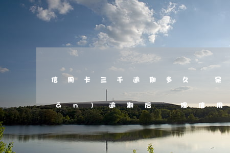信用卡三千逾期多久變呆賬(呆賬轉(zhuǎn)逾期后辦理信用卡)