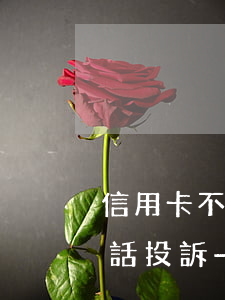 信用卡不同意協(xié)商還款打那個電話投訴-信用卡不同意協(xié)商還款打那個電話投訴