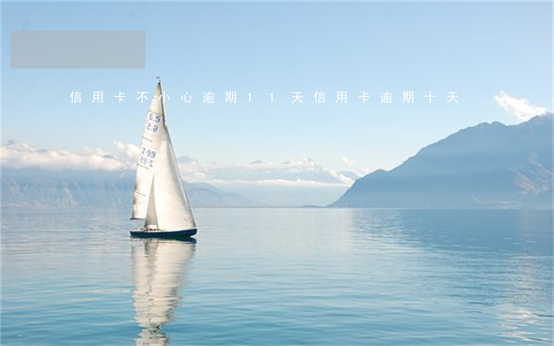 信用卡不小心逾期11天(信用卡逾期十天)