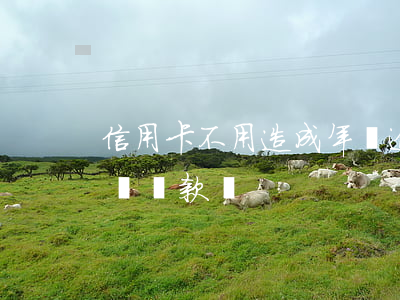 信用卡不用造成年費逾期(信用卡年費逾期影響貸款嗎)