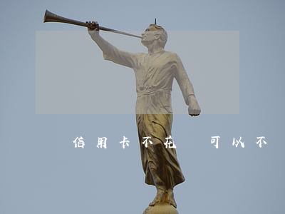 信用卡不花錢可以不還嘛(信用卡不用花錢嗎)
