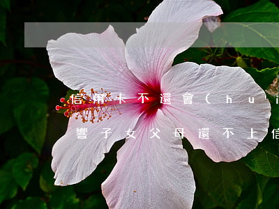 信用卡不還會(huì)不會(huì)影響子女(父母還不上信用卡,子女會(huì)不會(huì)有影響)