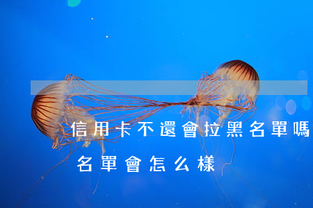 信用卡不還會拉黑名單嗎(信用卡逾期拉入黑名單會怎么樣?)