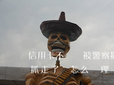 信用卡不還會被警察抓走嘛(欠信用卡被警察抓走了會怎么處理)