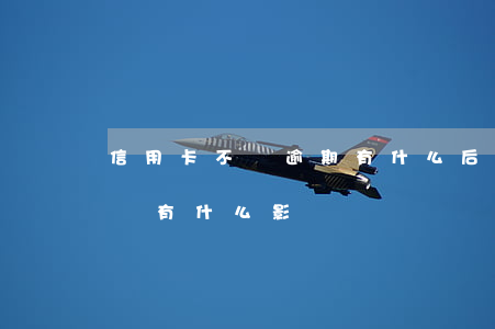 信用卡不還逾期有什么后果(信用一直逾期不還有什么影響嗎)